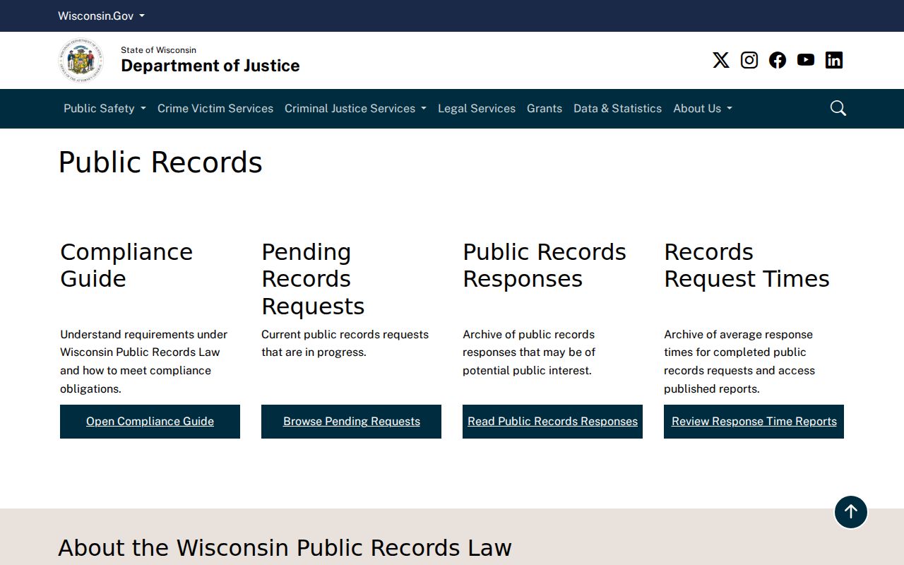 Dane County residents directory Wisconsin public records guidance