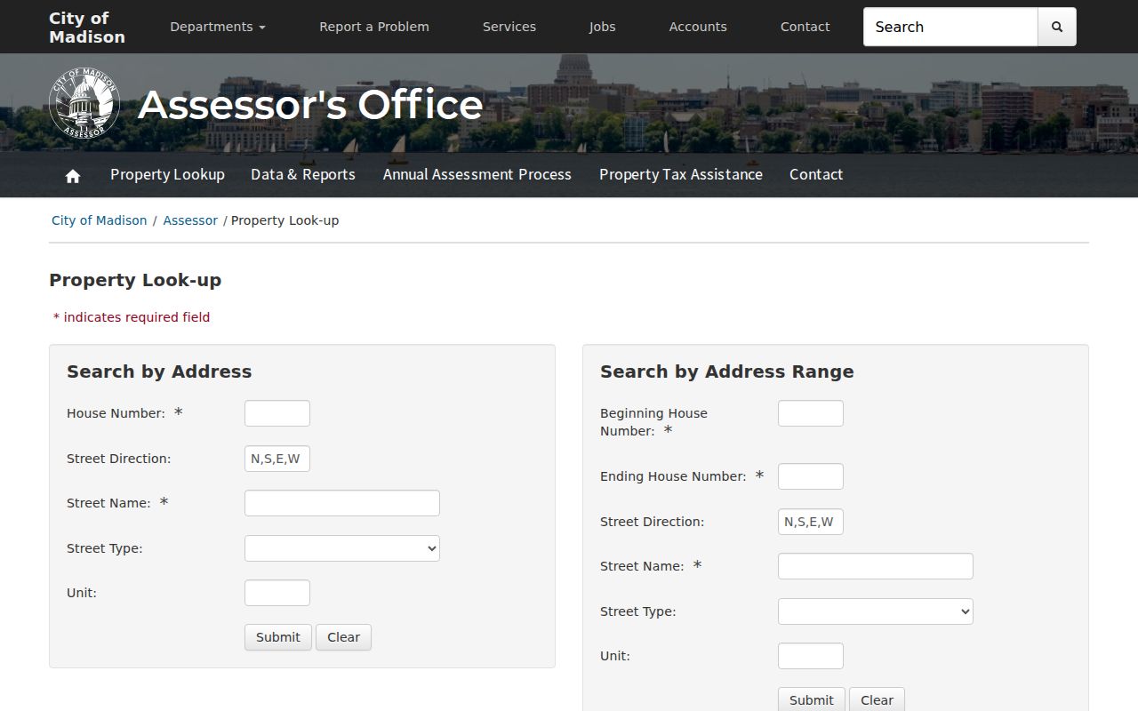 Dane County residents directory Madison property search